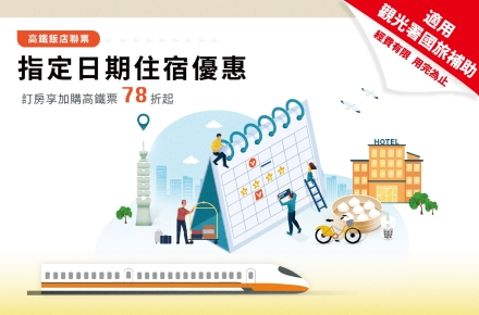《旅行搭高鐵享優惠》2026 指定日快閃專案