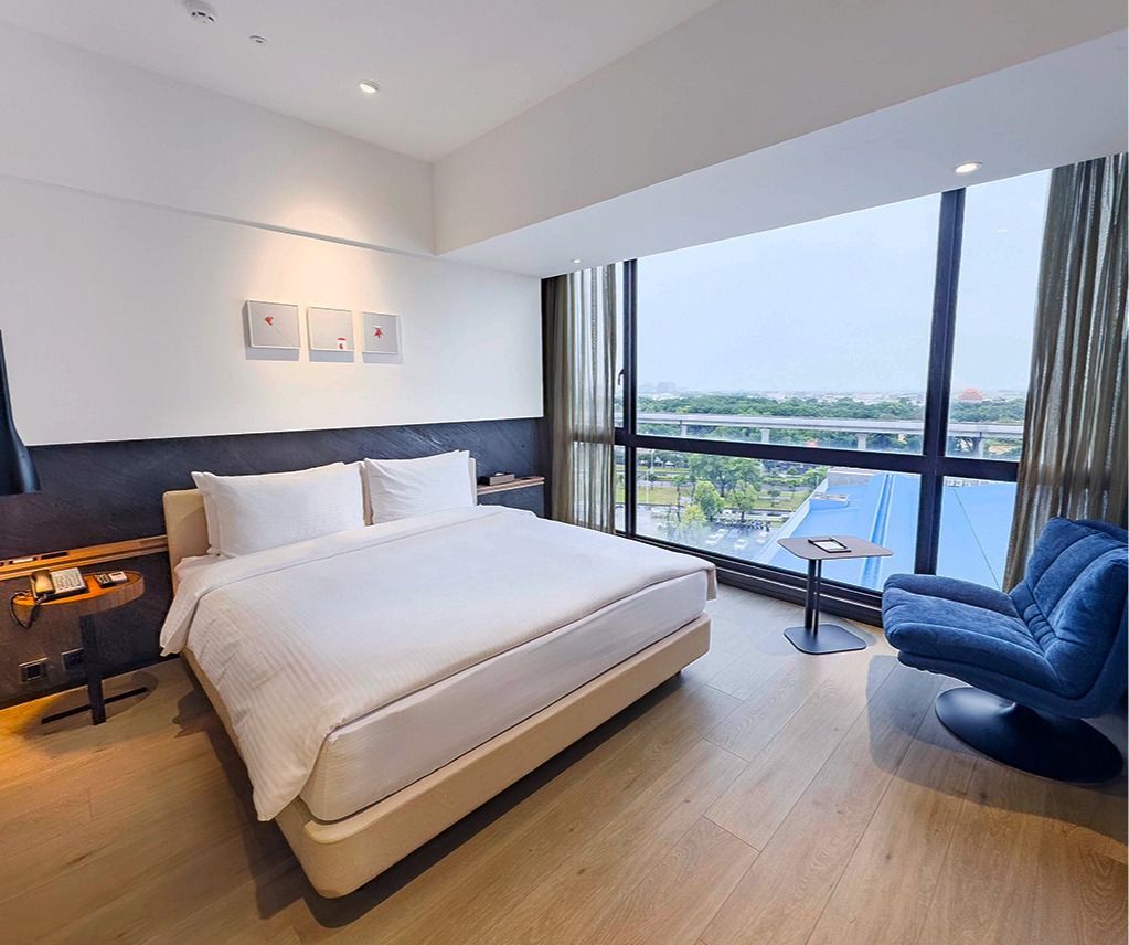 日式行政雙人套房 (一大床)